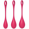 Satisfyer Kit d'entraînement Boules de Geisha YONI POWER 1 Rose